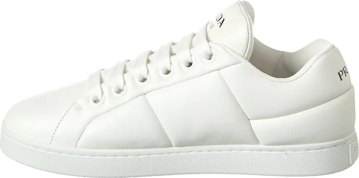 Prada Padded Leather Sneaker - Image 2