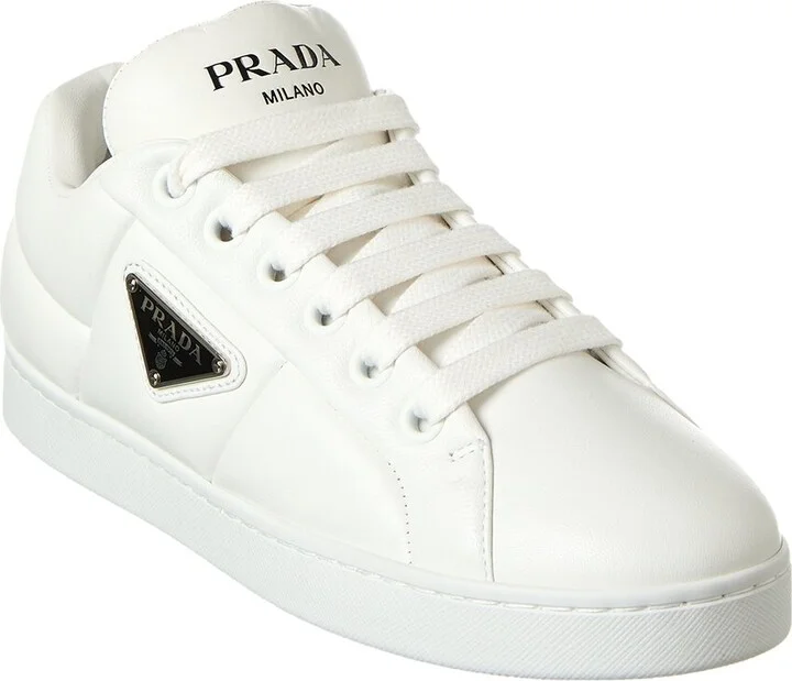 Prada Padded Leather Sneaker