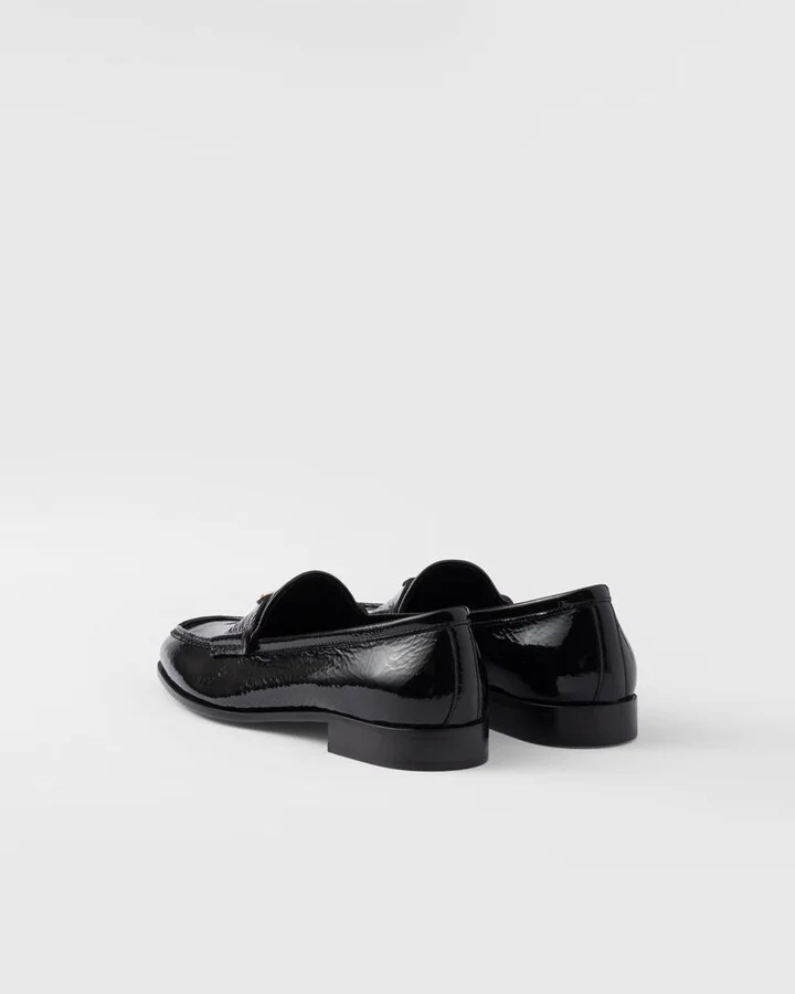 Prada Patent Leather Loafers - Image 3
