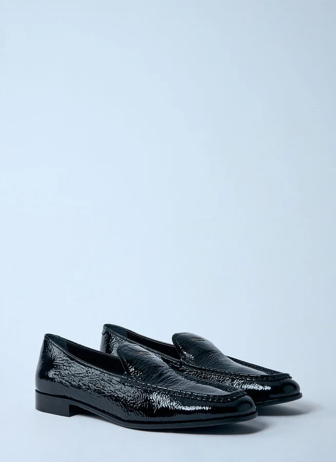 Prada Patent Loafers - Woman Loafers Black Eu - 39 - Image 2