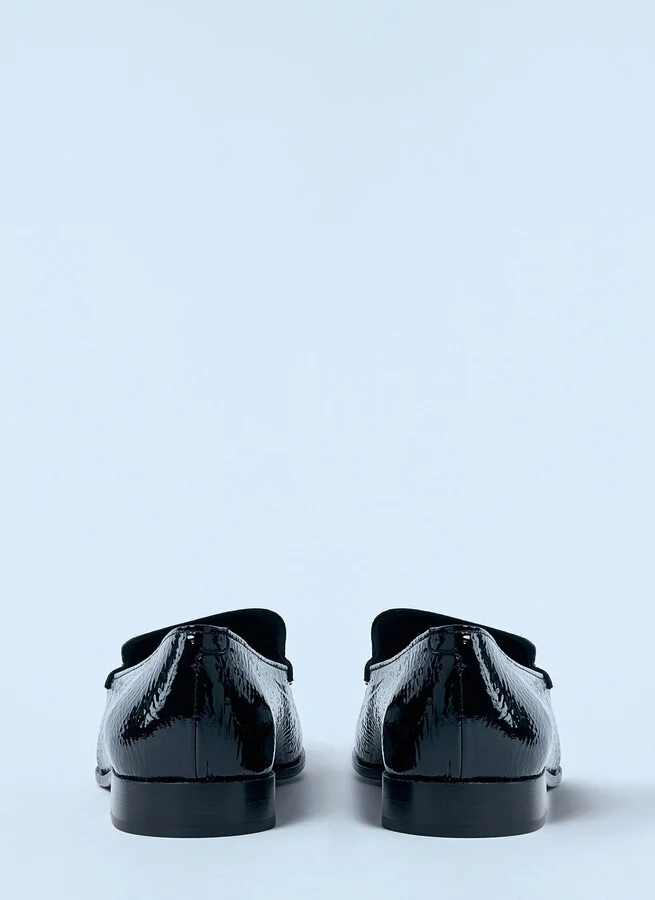 Prada Patent Loafers - Woman Loafers Black Eu - 39 - Image 6