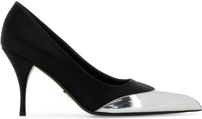 Prada Pointed Toe Slip-On Pumps