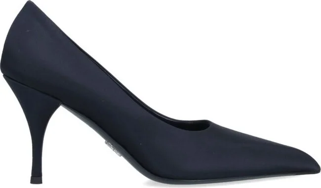 Prada Pointed Toe Slip-On Pumps