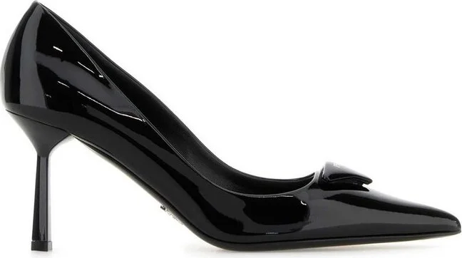Prada Pointed-Toe Slip-On Pumps