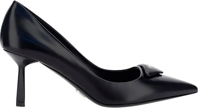 Prada Pointed Toe Slip-On Pumps
