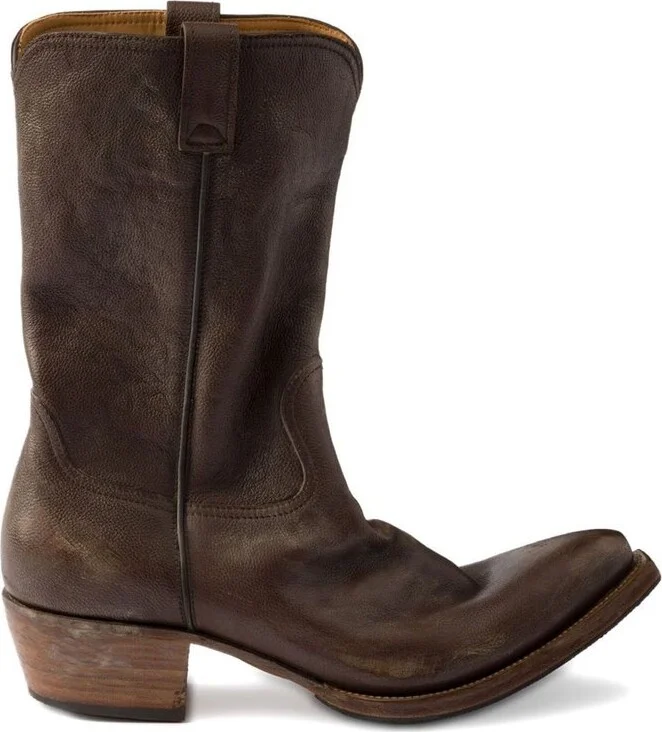 Prada Pointed-Toe Western Boots