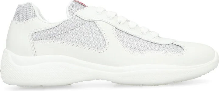 Prada Prada America'S Cup Low-Top Sneakers - Image 2
