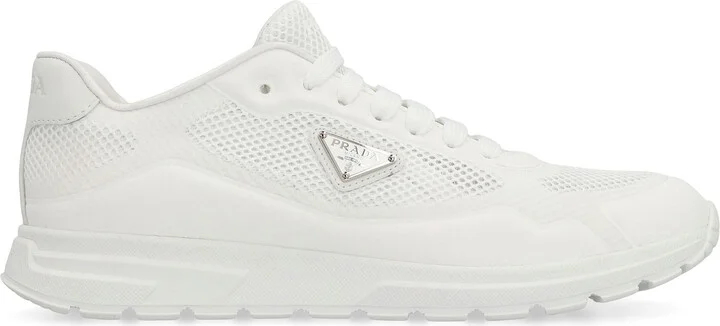 Prada Prax 2.0 Fabric Low-Top Sneakers - Image 2