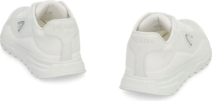 Prada Prax 2.0 Fabric Low-Top Sneakers - Image 4