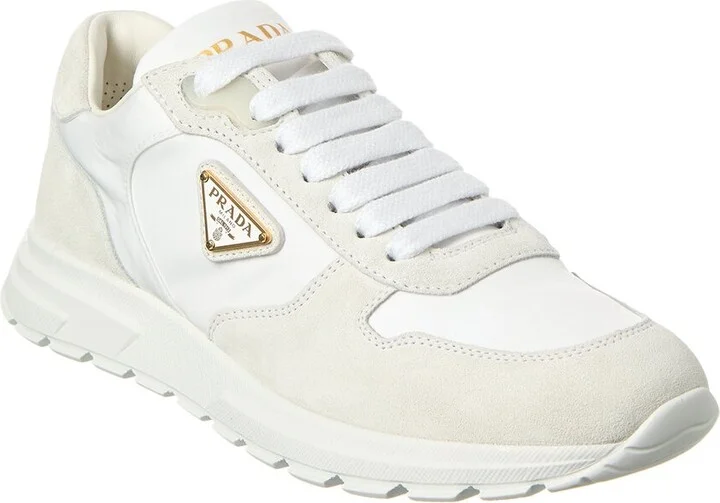 Prada Prax Re-Nylon & Leather Sneaker