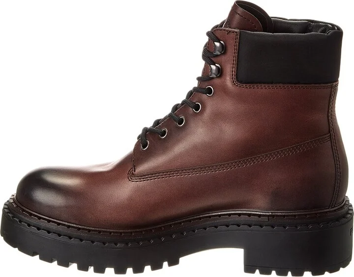 Prada Re-Nylon & Leather Work Boot - Image 2
