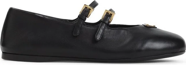 Prada Round-Toe Ballerina Shoes