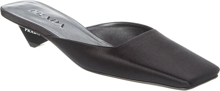 Prada Satin Mule