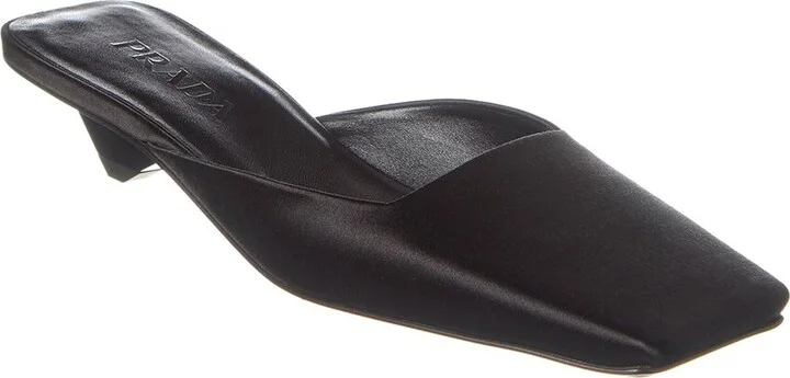 Prada Satin Mule