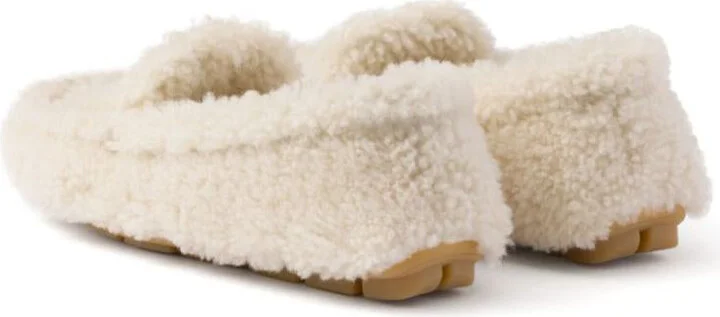 Prada Shearling Driving Shoes - Image 3