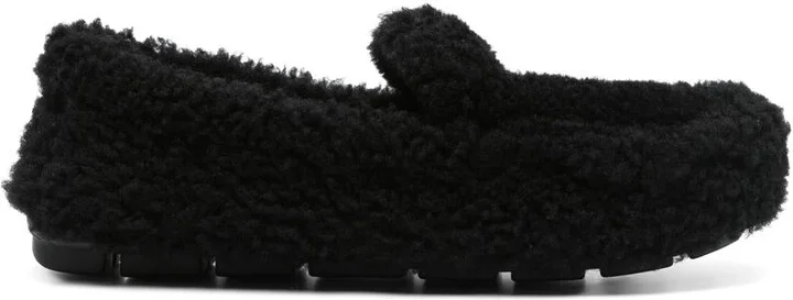 Prada Shearling Loafers