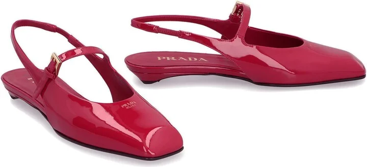 Prada Slingback Ballet Flats - Image 3