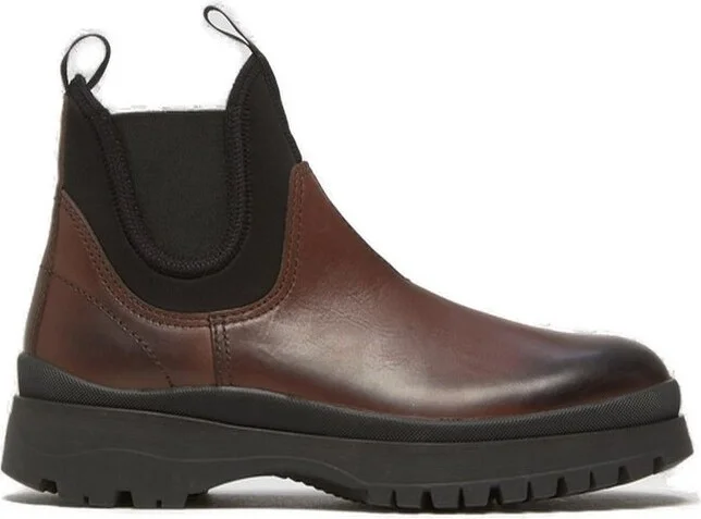 Prada Slip-On Chelsea Boots