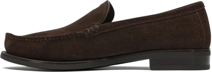 Prada Suede Leather Loafers - Image 3