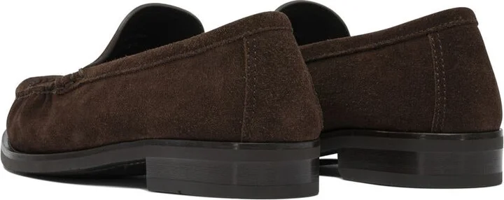 Prada Suede Leather Loafers - Image 4