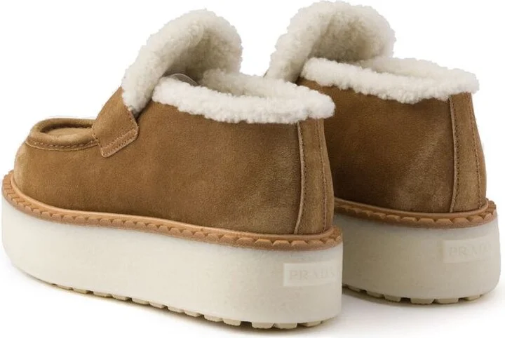 Prada Suede Loafers - Image 3