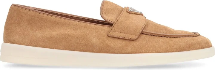 Prada Suede Loafers - Image 2