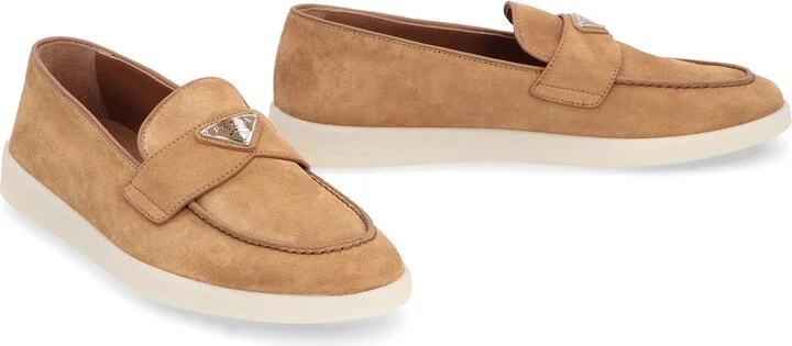 Prada Suede Loafers - Image 3