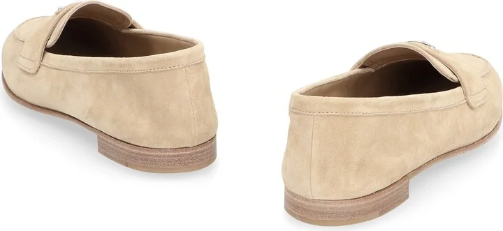 Prada Suede Loafers - Image 4
