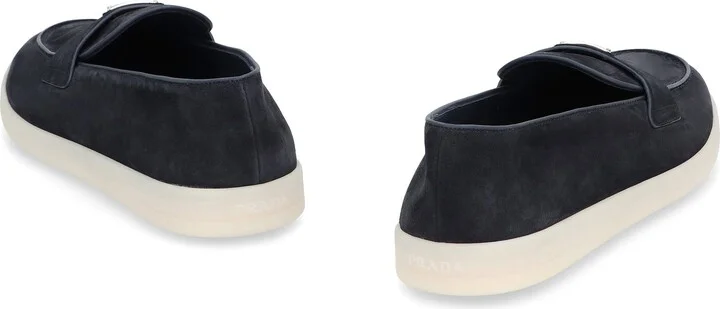Prada Suede Loafers - Image 4