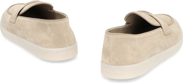 Prada Suede Loafers - Image 4