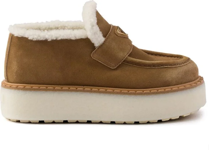 Prada Suede Loafers