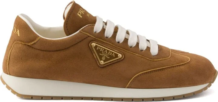 Prada Suede Running Sneakers