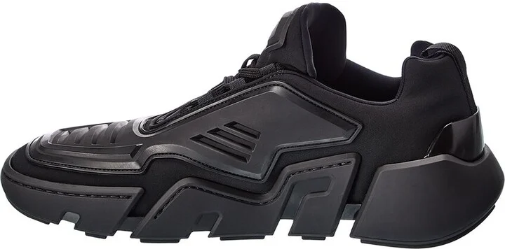 Prada Tech Nylon & Rubber Sneaker - Image 2