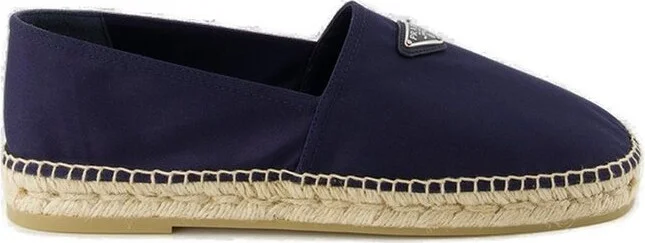Prada Triangle-Logo Espadrilles