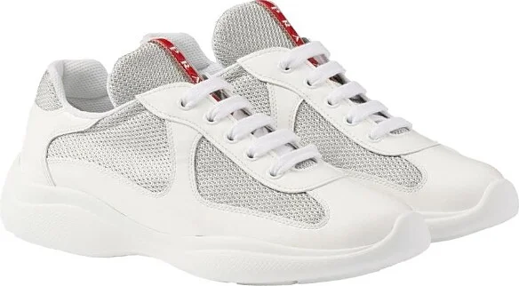 Prada Women's America's Cup Biker Fabric Sneakers
