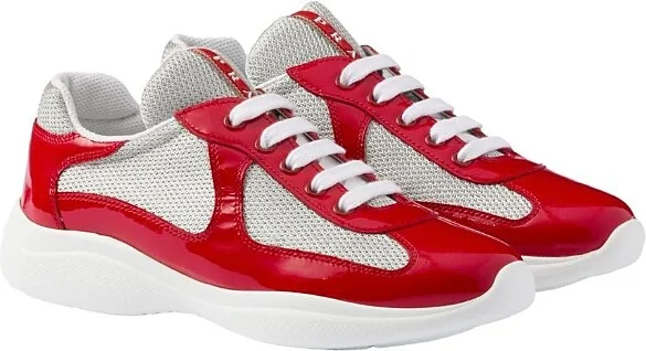 Prada Women's America's Cup Biker Fabric Sneakers