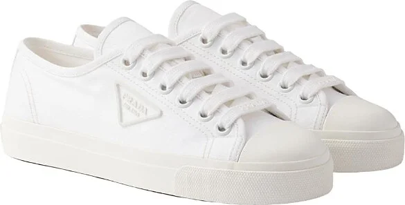 Prada Women's Cotton Gabardine Sneakers