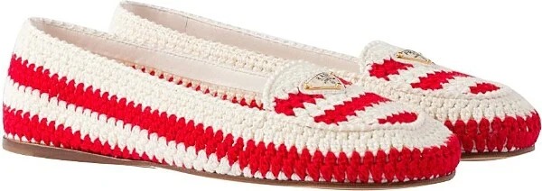 Prada Women's Crochet Loafers