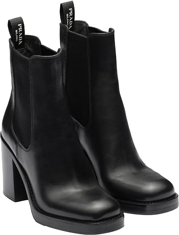 Prada Women's Leather Booties