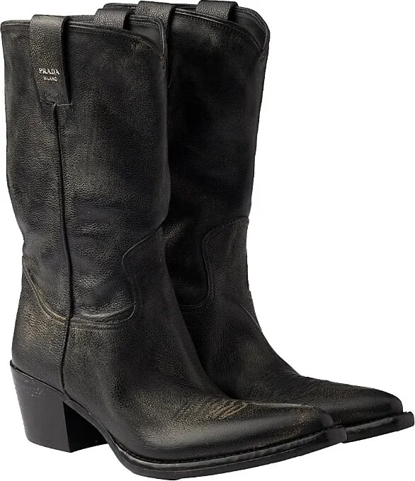 Prada Women's Leather Boots