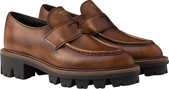 Prada Women's Leather Loafers