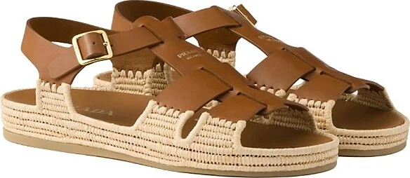 Prada Women's Leather Sandals