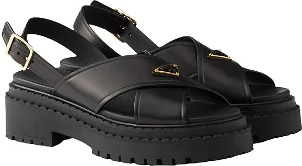 Prada Women's Leather Sandals