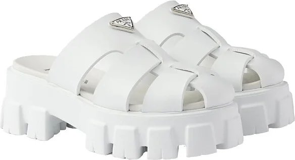 Prada Women's Monolith Rubber Mules