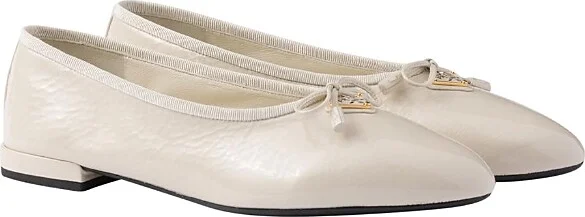 Prada Women's Naplak Patent Leather Ballerinas
