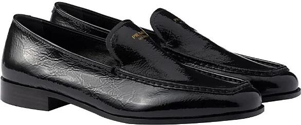 Prada Women's Naplak Patent Leather Loafers