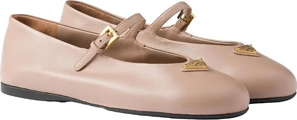 Prada Women's Nappa Leather Ballerinas