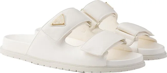 Prada Women's Nappa Leather Slides