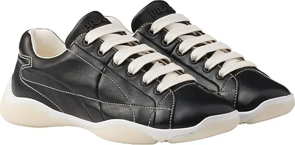 Prada Women's Nappa Leather Sneakers