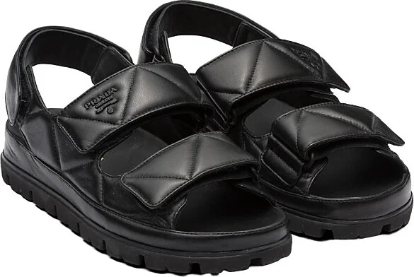 Prada Women's Padded Nappa Leather Sandals